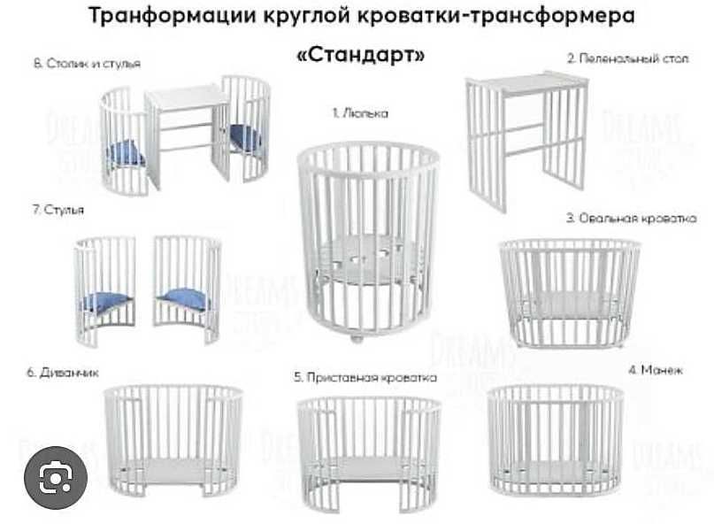 Детский кровать трансформер (производства Россия)
