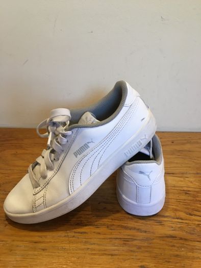 pantofi sport Puma, albi, masura 36