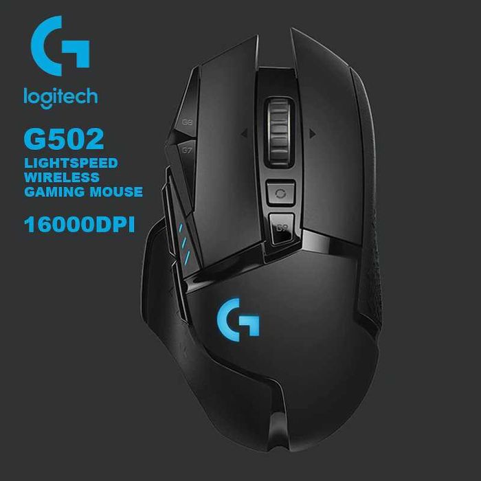 Mouse Gaming Wireless Logitech G502 LightSpeed Hero 910-005567 16K nou