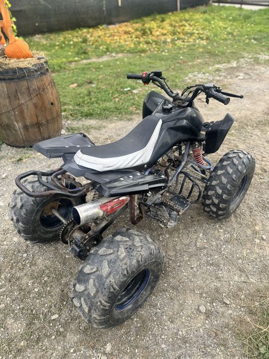 Atv 125 cc. Schimb si cu ceva mai mare plus diferenta