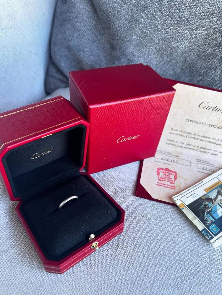 кольцо Cartier обручальное оригинал