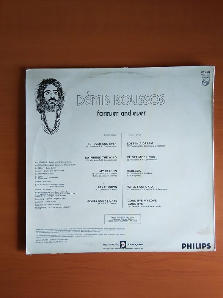 ретро винилова плоча DEMIS ROUSSOS, и други плочи….