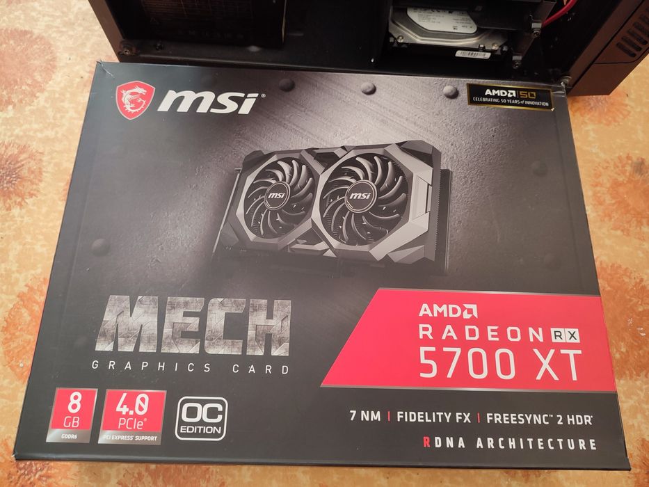 Видеокарта MSI RX 5700XT Mech OC