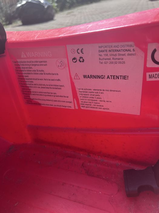 Masinuta electrica Mappy