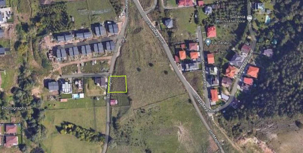 Inchiriez teren Floresti 500 mp str.Magnoliei cabane,comert,100e/luna