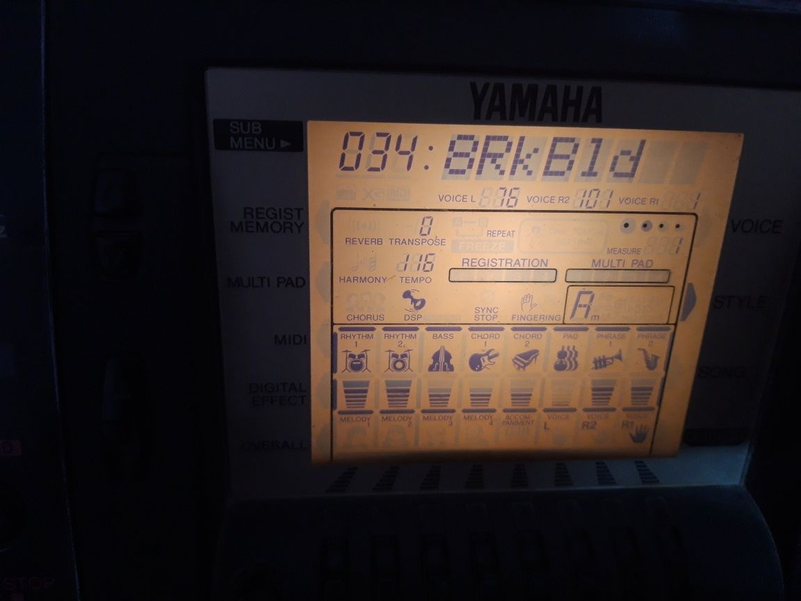 Прадам ямаха PSR 530