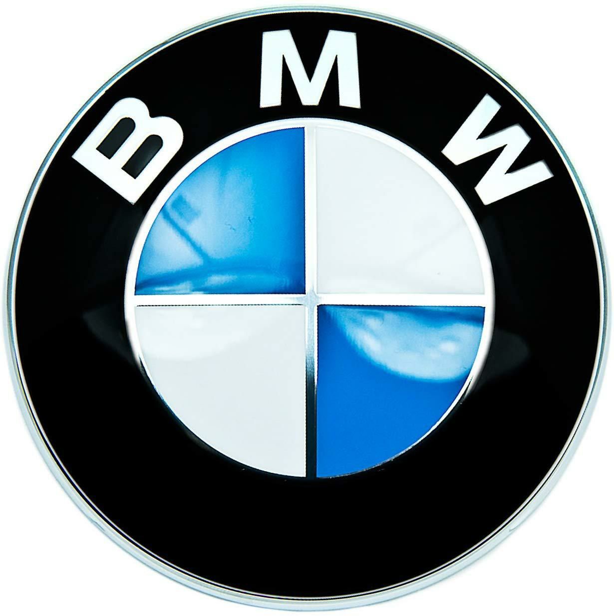 Emblema Logo Capota Portbagaj 82mm 74mm BMW E90 E91 E92 F10 F30 F01