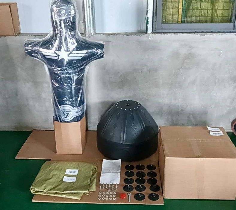 Sac de box vertical, manechin box, autoredresabil, umplere nisip nou