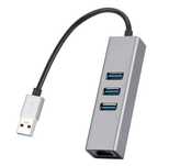 Переходник lan на USB 1000 MB + HUB 3.0. качественный.