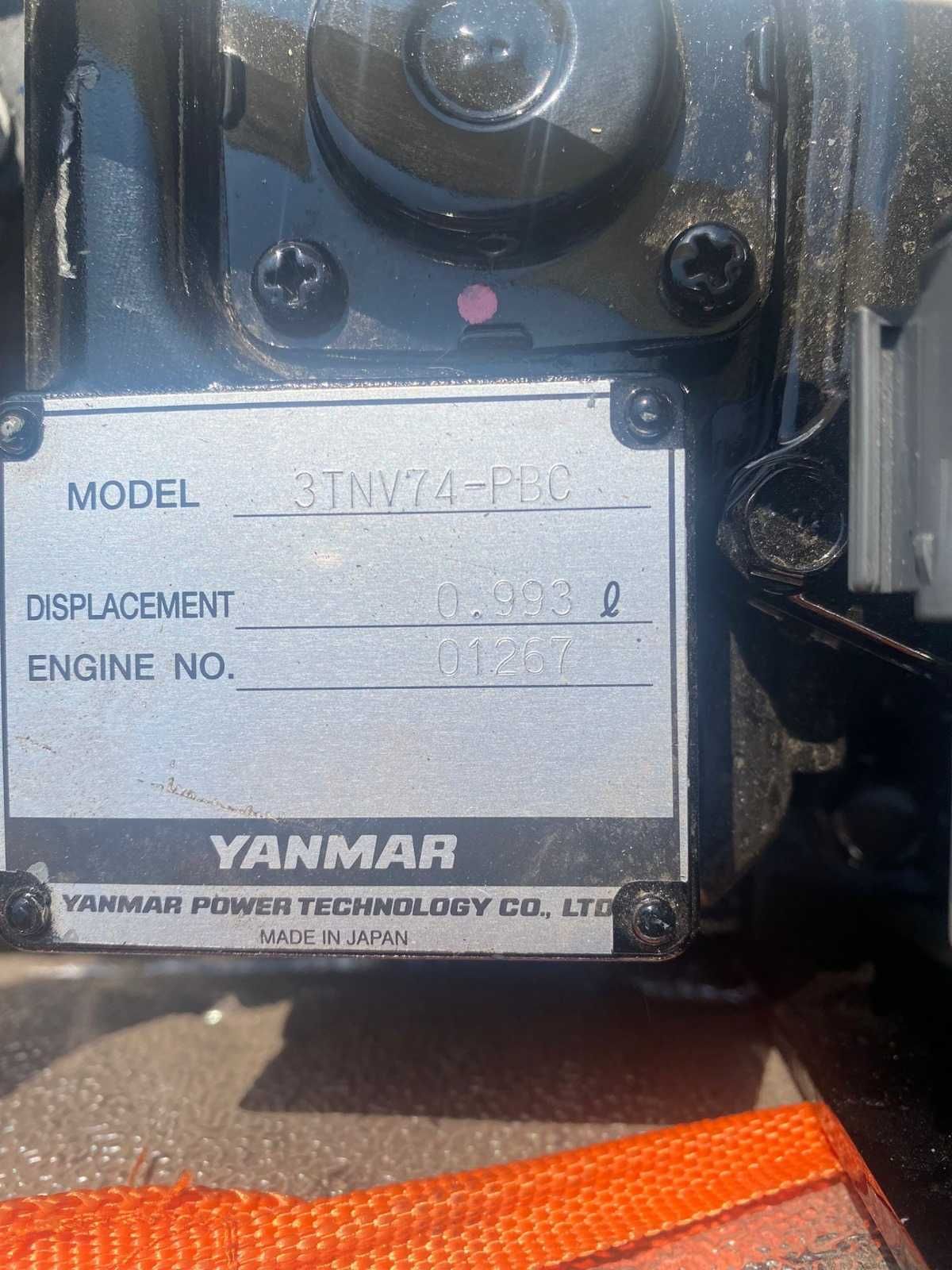 Motor excavator nou Komatsu 3D74 compatibil cu Yanmar 3TNV74