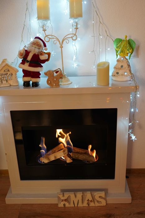 Șemineu cu Bioetanol de podea Inodor și Fără Fum