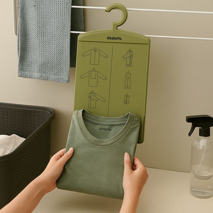 Компактна приставка за прецизно сгъване на ризи и тениски Brabantia