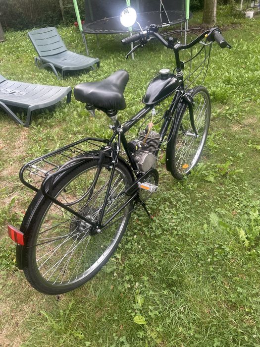 Bicicleta cu motor in stare f buna, Rodajul facut !