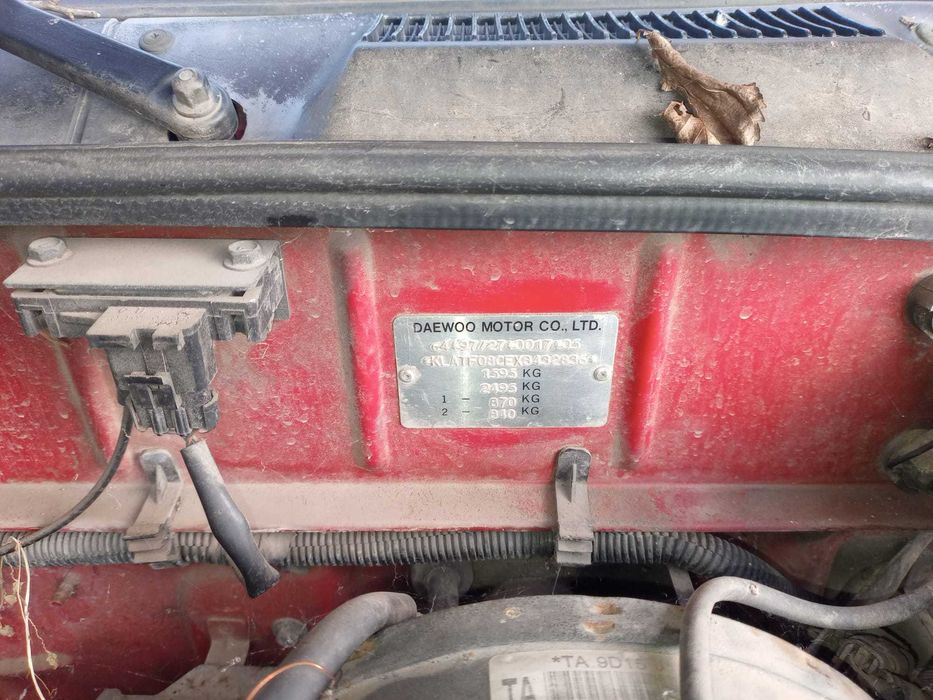 Daewoo Lanos 1.3 benzina- radiata.