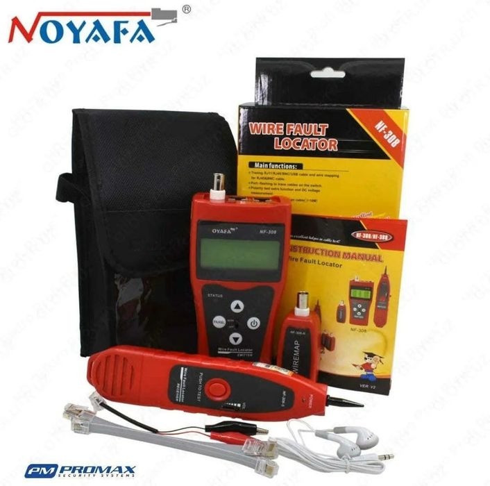Трассоискатель, измеритель длины кабеля Noyafa NF-308