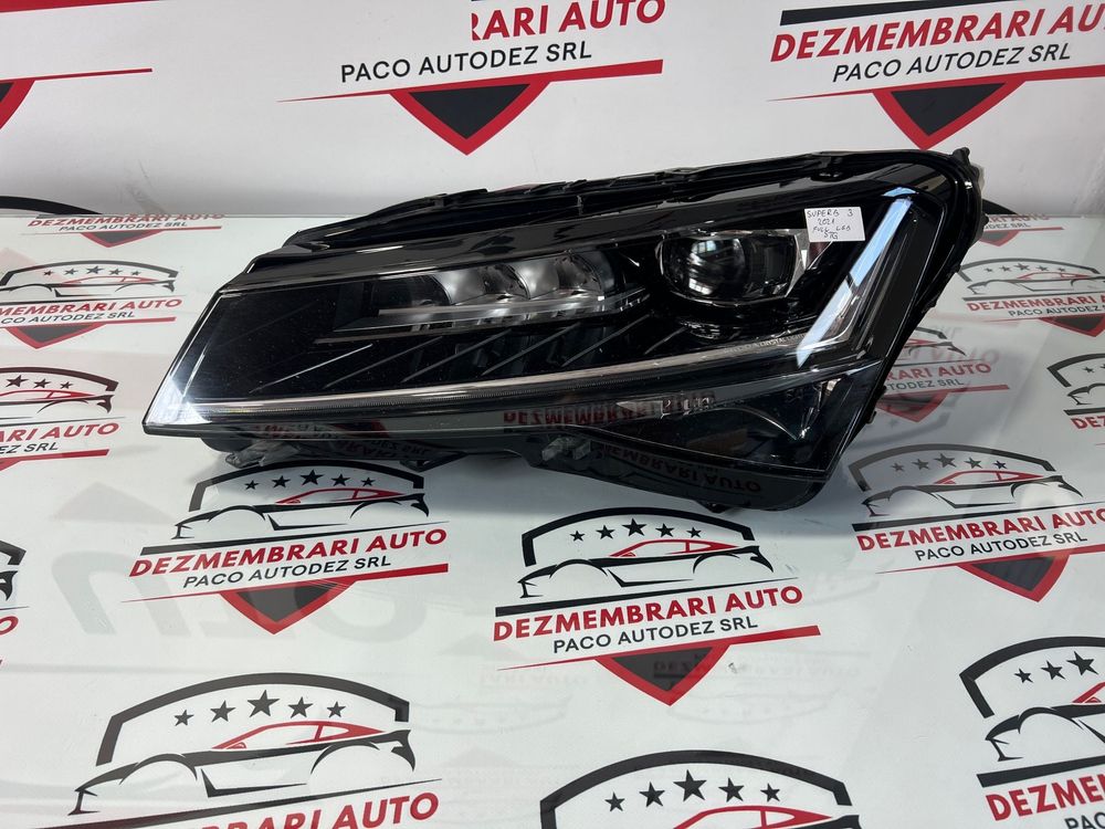 Far Stanga OEM Full Led Skoda Superb 3 2019-2023