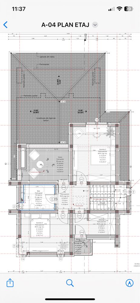 Casa Bucium Visan, 650mp teren, vedere panoramica asupra orasului