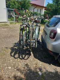 Thule suport 4 biciclete pe carlig, rabatabil