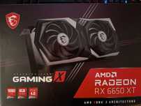 Vând Placă Video MSI RX 6650 XT GAMING X 8GB