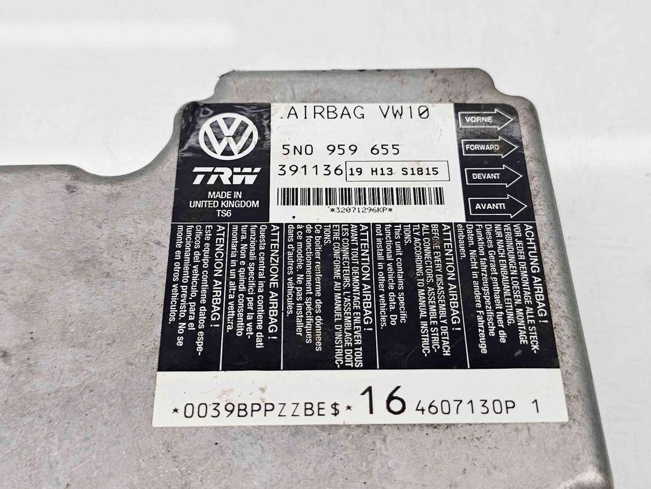 Calculator airbag  Volkswagen Passat B6 (3C2) [Fabr 2005-2010] 5N09596