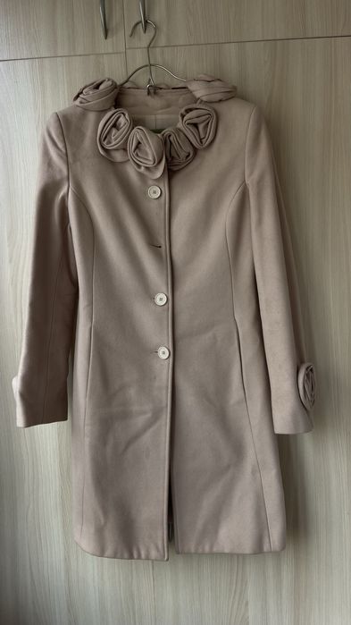 Пальто шерстяное итальянское