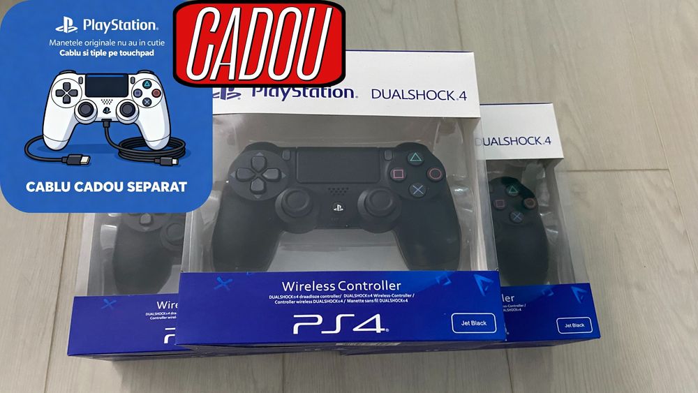 Maneta Wireless PlayStation 4 PS4 DUALSHOCK Controller NOU SIGILAT