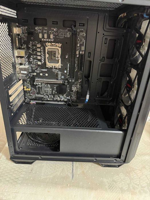Материнская плата MSI PRO H610M + корпус