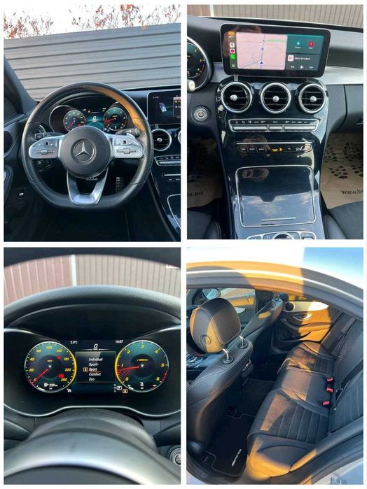 Mercedes Benz C200d / AMG Line / Cockpit / Automata / Facelift