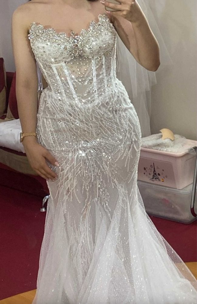 Rochie de mireasa unicată
