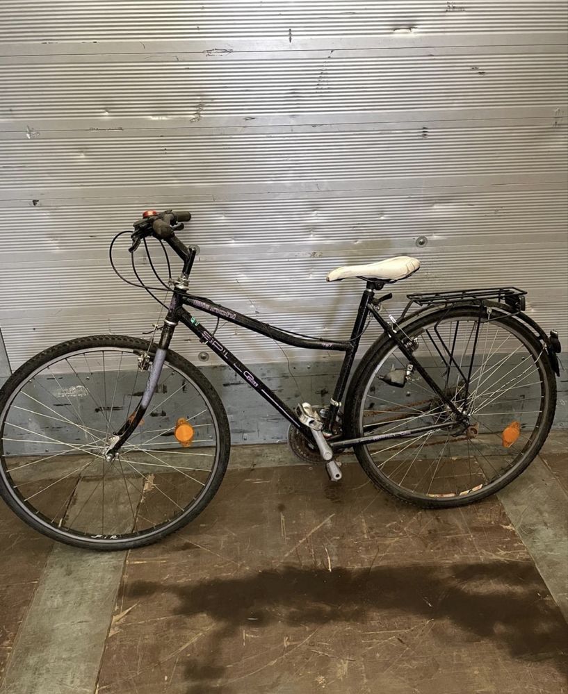 Vand bicicleta functionala cu portbagaj