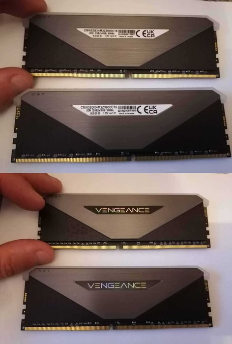 Corsair Vengeance RGB RT Gunmetal 32GB DDR4 3600MHz CL16
