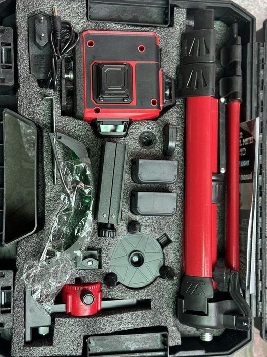 Лазерный уровень 4D 360° urvin uroven