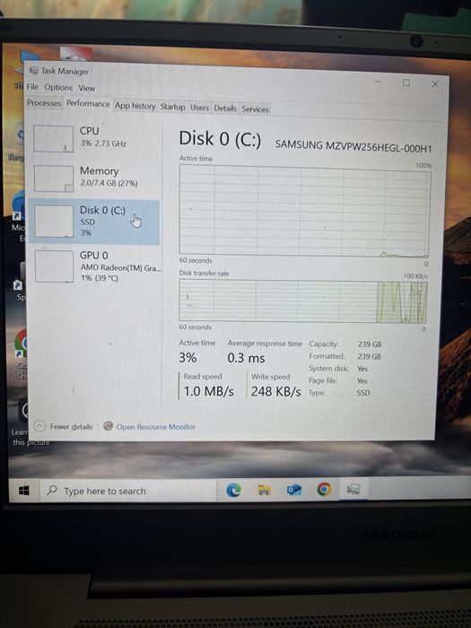 Urgent!Vand Laptop Mediom