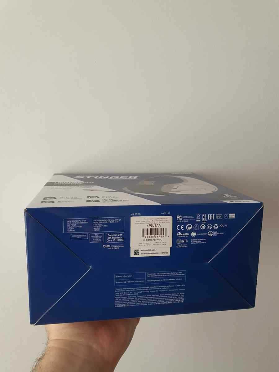 Casti Gaming Wireless HyperX Cloud Stinger Core PC PS4 PS5 Alb Sigilat