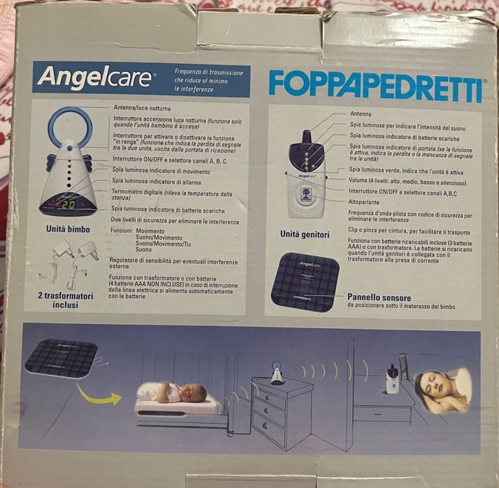 Monitor miscare si respiratie AngelCare AC401