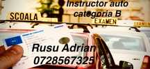 Instructor auto autorizat cat. B
