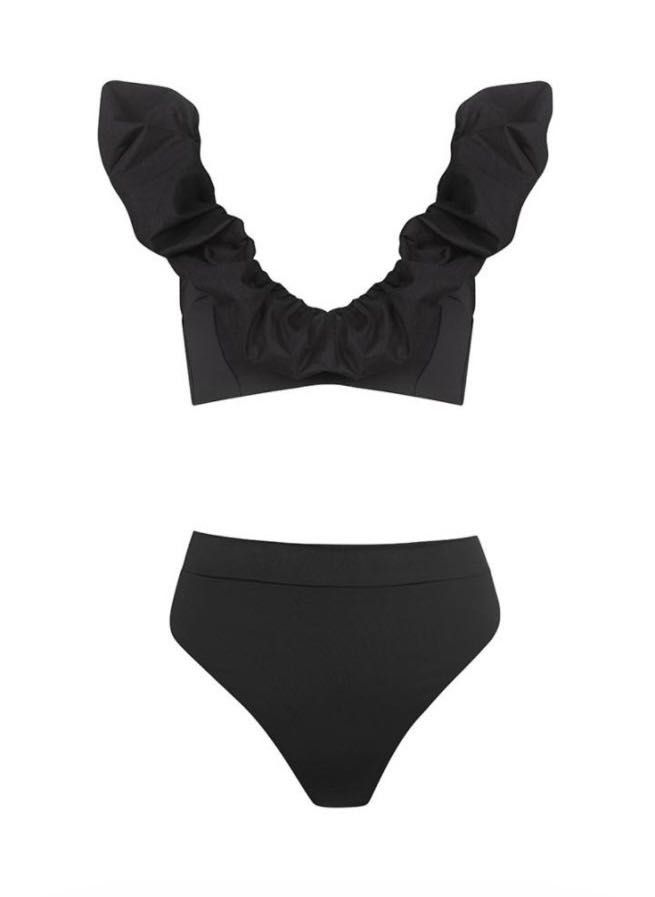Бански  lavela beachwear черен
