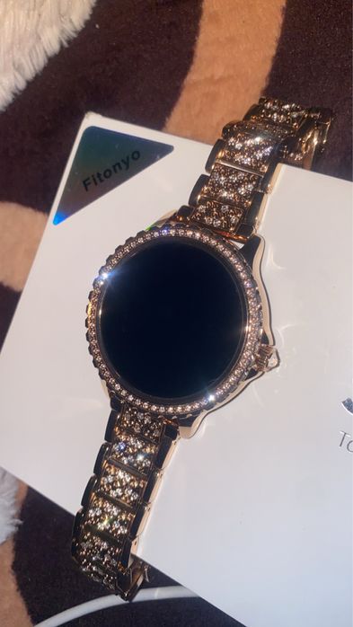 smart watch nou, nefolosit, cu diamante