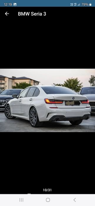 Bmw seria 3 g20,2.0 i 184 cp