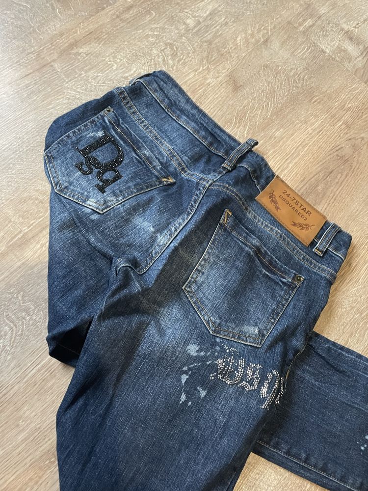Дънки djofra pause jeans dsquared2 zara levi’s