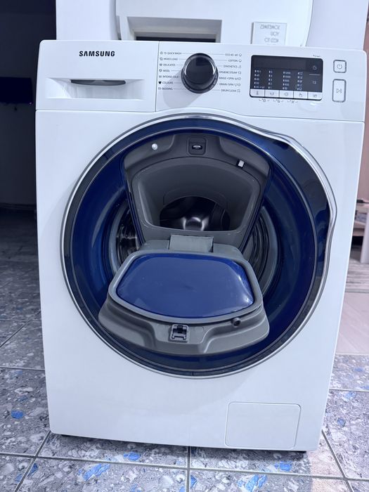 Masina de spalat rufe Samsung 8 kg, Slim, Ecobubble, stare excelenta