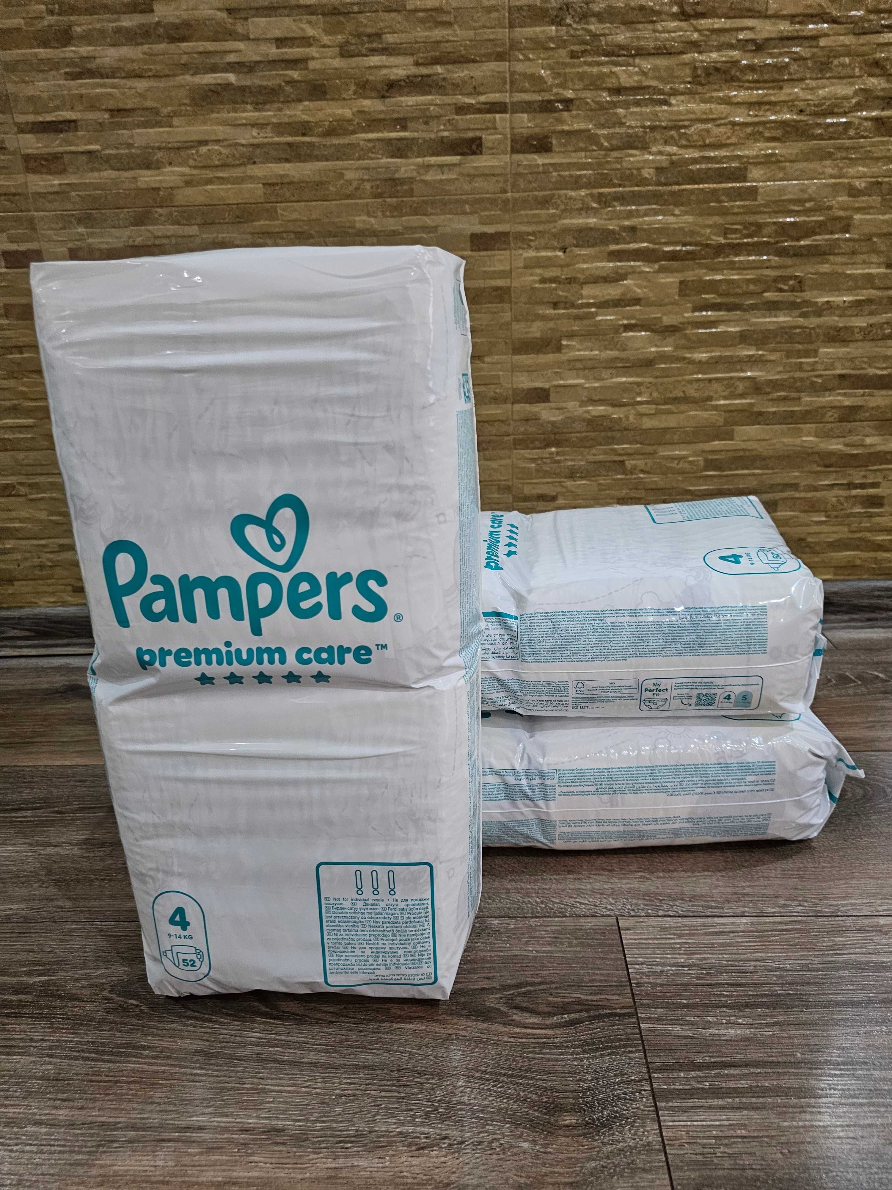 Памперс 4 Pampers premium care