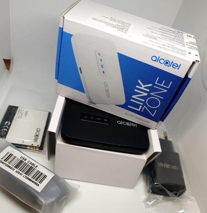 НОВ!Бисквитка джобен рутер/WI-FI router Alcatel MW40V със сим карта.