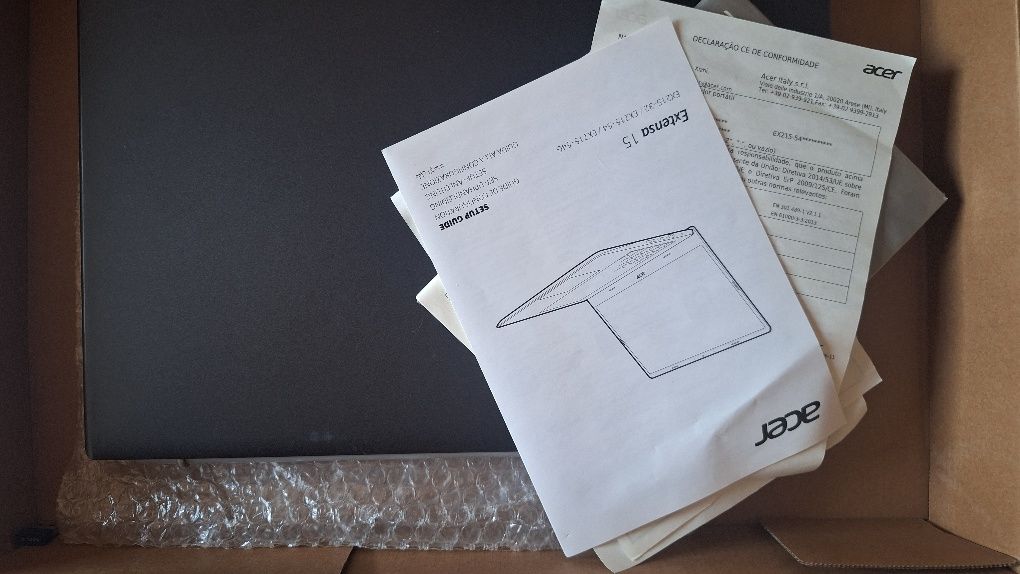 Notebook Acer extenca 15