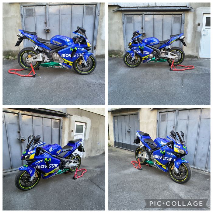 Honda CBR 600 rr Akrapovic Facelift, Movistar Non Facelift
