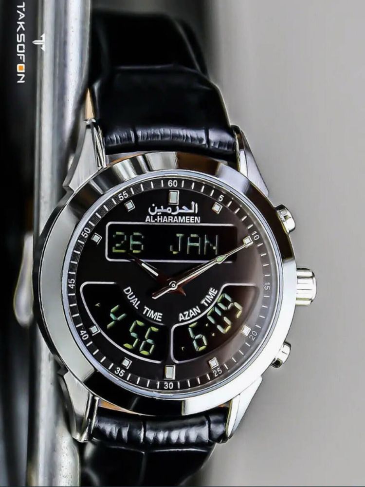 Мужские часы Al-Harameen 6102 FSBL New 100% Original