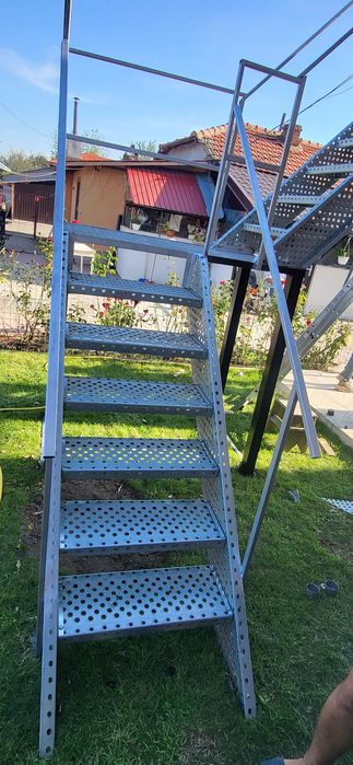 Scara metalica zincata 6m l