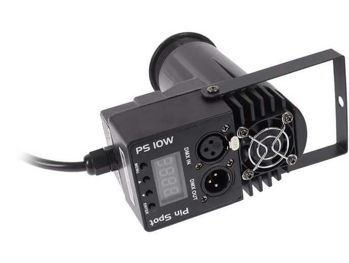 Spotlight Mini LED 10W 4in1 RGBW pinspot+telecomanda lumini DJ NOI!