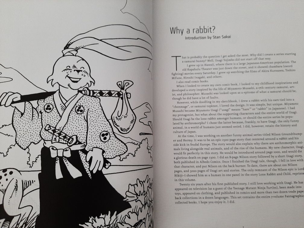 Manga Usagi Yojimbo(box set)de Stan Sakai-Format lux-Editie speciala