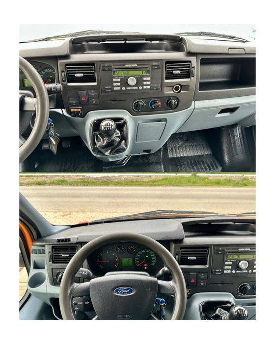 Ford Transit Doka 140k km/Inmatriculat/Euro5/AC/Webasto/7 locuri